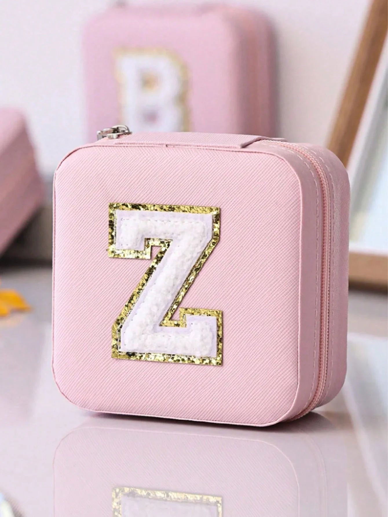 Personalized A-Z Travel Jewelry Box
