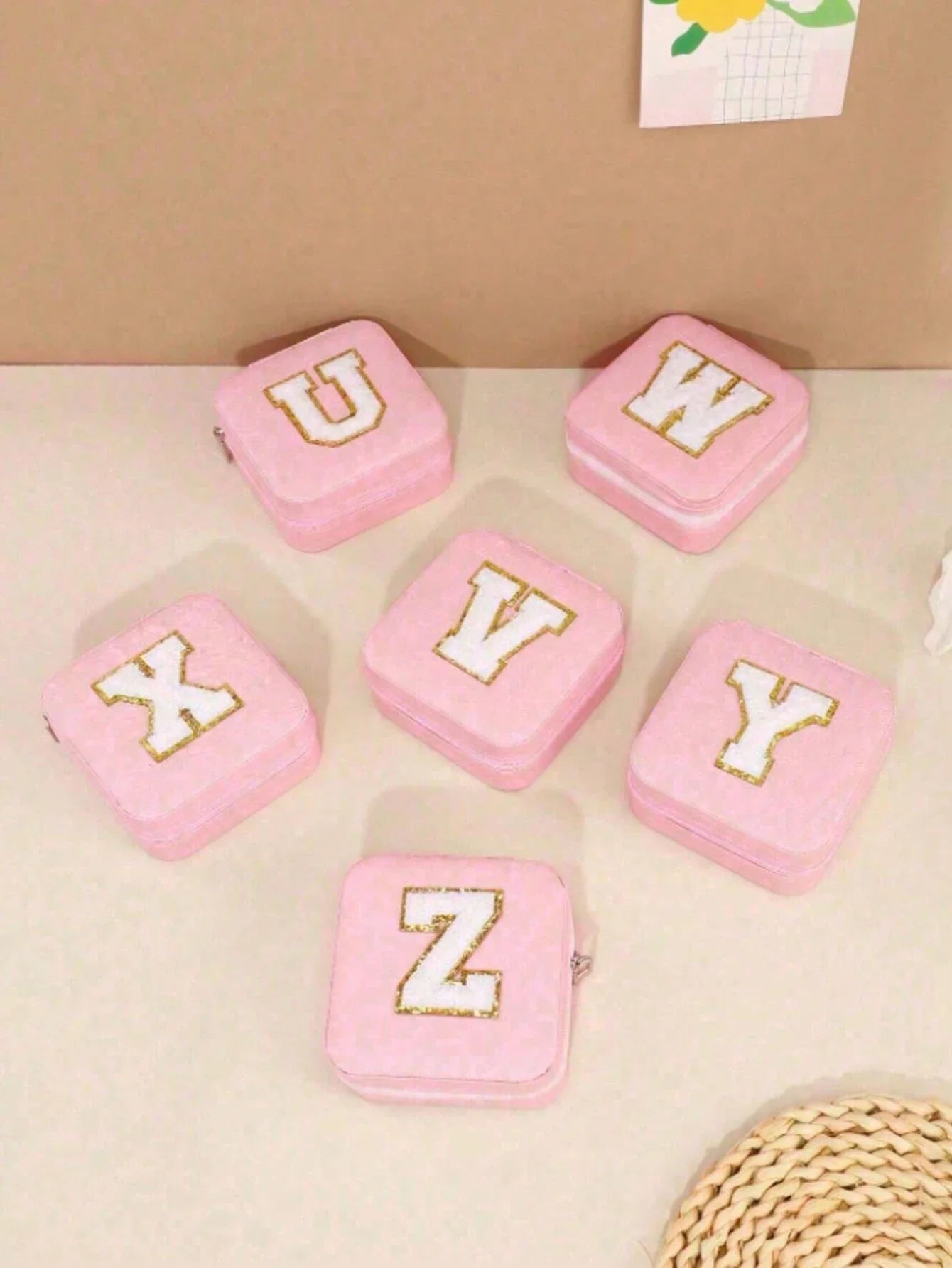 Personalized A-Z Travel Jewelry Box