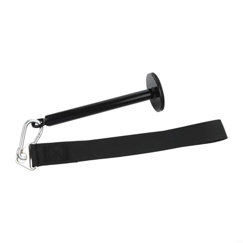 Arm Wrestling Training Strap Belt with Loading Pin and Carabiner, METALs Nylon Wrist Forearm Strengthener for Biceps Upper Body Lifting Power Grip