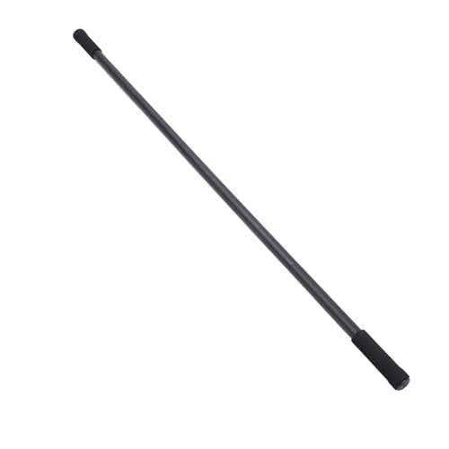 ciciglow Yoga Stick, 60 Inch Adjustable Stretching Stick for Mobility, Flexibility and Balance, Sturdy Steel Versatile Exercise Stick with 4 Steel Rods and 2 Foam Handles for Fitness