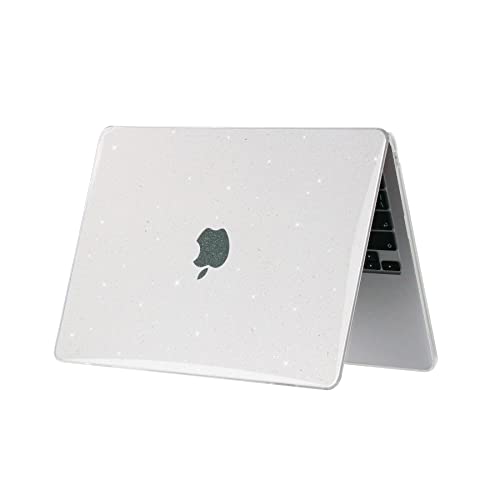 Case for MacBook Pro 14-inch Laptop M5 M4 M3 M2 M1 A3427 A3426 A3434 A3112 A3185 A3401 A2918 A2992 A2779 A2442 2026-2021 Release, Hard Shell&Keyboard Cover&Screen Protector&Webcam Cover,Sparkly Clear - color: Bling Clear