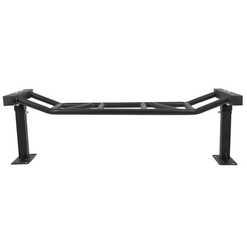 47 Inch Ceiling Mount Pull Up Bar Adjustable Height&Supports to 600 Lbs Indoor Chin-Up Bar Fitness Trainer for Home Gym Workout Strength Training Equipment