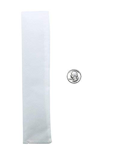 The Press Club 120 Micron 2" x 9" Premium Nylon Tea Filter Bags 25 Pack