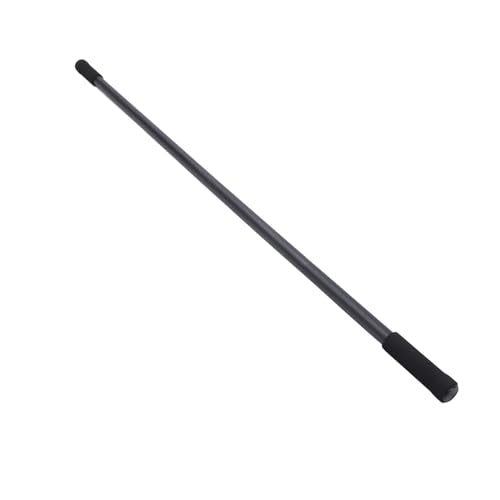Adjustable Yoga Stretching Stick - Detachable Steel Mobility & Exercise Stick with Foam Handles for Flexibility, Balance & Core Workouts