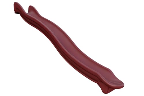 TUSK Avalanche 14 ft Rotomolded Playset Slide, Burgundy - color: Burgundy, size: 14 ft
