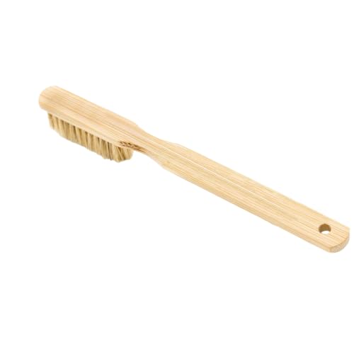 Climbing Hold Brush with Wood Handle Fiber Head 20cm Compact Tool for Chalk Buildup Rock Pocket Gym Routes