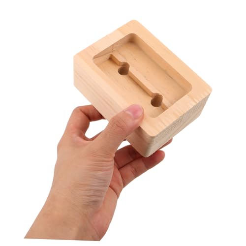 VANZACK Hangboard Strength for 2pcs Wooden Climbing Finger Portable Training, Modular Design, Lightweight Sturdy and Fitness Routines and Outdoor Use by Climbers