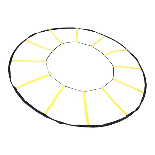 Circular Training Ladder 12 Rungs Nylon Speed and Trainer for Soccer Basketball and Other Improving Circular Training LadderCircular LadderCircular TrainerSoccer