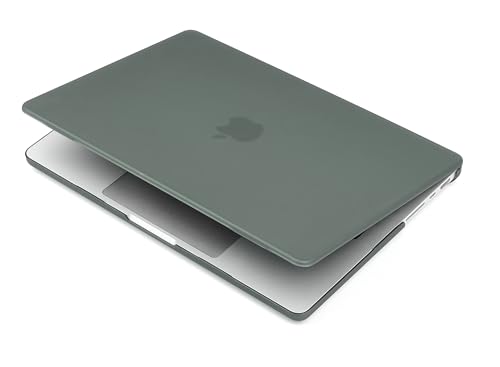 UESWILL Compatible with MacBook Pro 16 inch Case 2021-2026 Release M5 M4 M3 M2 M1 Pro Max chip Model: A3429 A3428 A3403 A3186 A2991 A2780 A2485, Matte Hard Shell Cover, Midnight Green - color: Midnight Green, size: MacBook Pro 16" (M1 M2 M3 M4 M5)