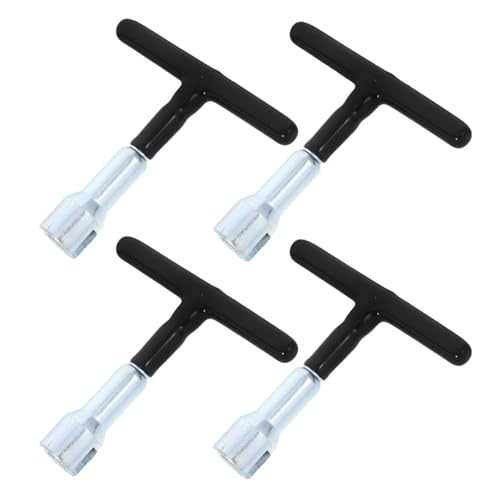 DOITOOL 4pcs T-handle Wing Nut Tool for Eye Screws and Hook Bolts, Portable Metal Wing Nut Driver for Manual Installation and Quick Tightening in Home Improvement