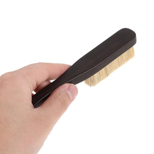 POPETPOP Outdoor Climbing Tool Chalk Cleaning Brush with Fine Boar Hair Bristles and Wooden Handle, Lightweight Design and Quick Drying for Bouldering and Natural Rock Surface Cleaning