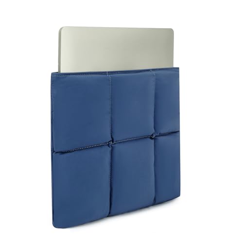 Puffy Laptop Sleeve 13 Inch 14 inch, Blue | Pillow Shape Laptop Sleeve, Compatible MacBook Pro 13inch 14 Inch M4 M5 Pro/Max, MacBook Air M1 M2 M3 2026, MacBook Neo - color: Blue, size: For 13"-14" MBA/MAP M4 M3 M2 M1