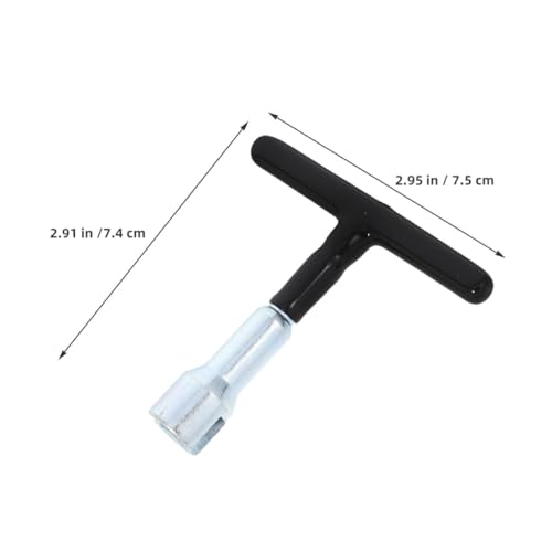 DOITOOL 4pcs T Handle Wing Nut Driver Tool for Manual Eye Screw and Hook Bolt Fastening, Portable Hand Tool for Screw Hook Tightening and Hanger Installation