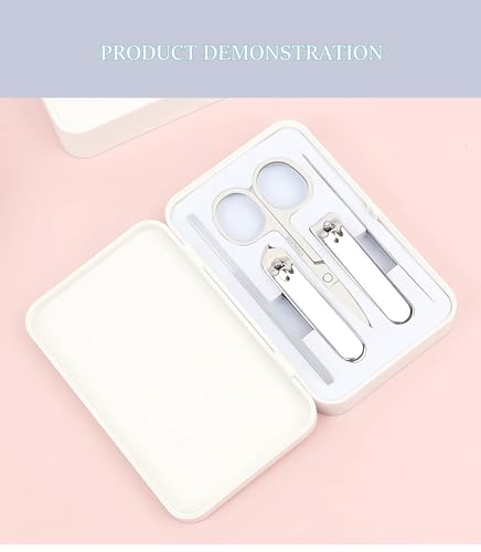 Manicure Set Personal Care Nail Clipper Kit Professional Manicure Pedicure Set Mens Accessories Personal Care Set Nail Grooming Kit Gift Idea Present for Men Women
