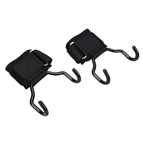 Focket Weight Lifting Hooks, 330LBS Capacity Adjustable Non Slip Lifting Straps, Wrist Straps with Thickened Cotton Padding for Deadlifts Powerlifting Pull Ups Shrugs Hand Grips