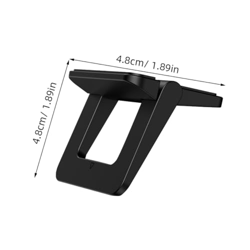 POPETPOP 2pcs Foldable Laptop Stand Holder Mini Notebook Support with Ventilated Cooling Portable Riser for Travel and Work Desk Use