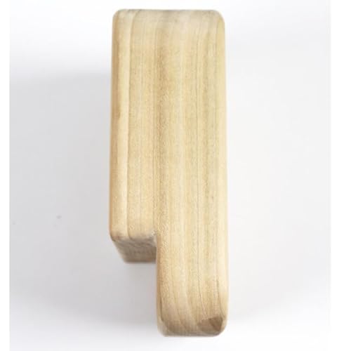 Climbing Hangboard 12cm x 15cm Wood Fingerboard Portable Rock Climbing Training Hand Grip Strengthener with Rope for Home Gym Indoor Outdoor Training