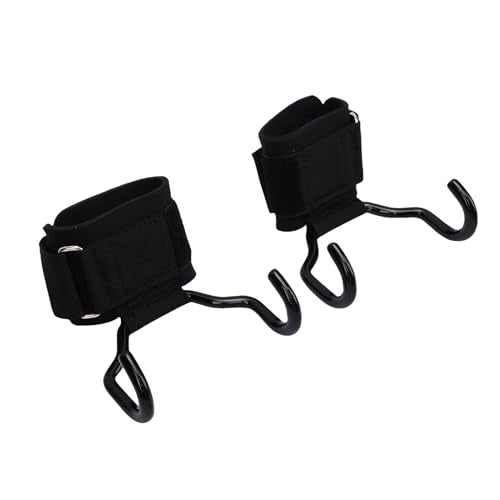 Marhynchus Weight Lifting Hooks, Adjustable Non Slip Rubber Grip Straps for Strength Training, Heavy Duty Support for Men and Women Gym Workouts