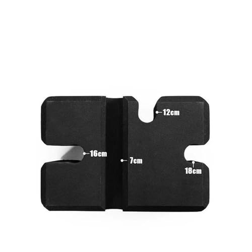 EVA Bench Press Block Bench Adjustable Exercise Block Non Slip Board Foam Training Board - color: Red