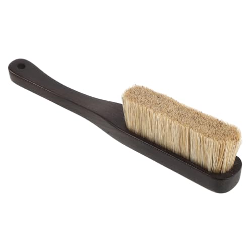 VICASKY Wooden Climbing Chalk Brush with Natural Boar Hair Bristles Lightweight Design for Bouldering and Outdoor Rock Surface Cleaning Tool to Reduce Hand Fatigue