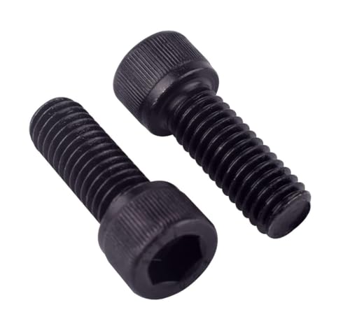 10Pcs 3/8-16 x 1-1/2" Socket Head Cap Screws Bolts, 12.9 Grade Alloy Steel Black Oxide Finish, Allen Hex Drive, UNC Coarse Full Thread - size: 3/8-16 x 1-1/2" (10PCS)