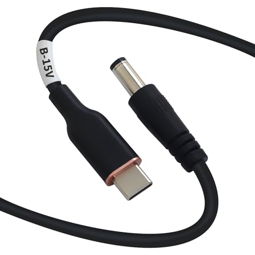 DSD TECH MagicConn SH-CP15B USB Type C PD to DC Power Cable(55x21)-15V - style: 15V
