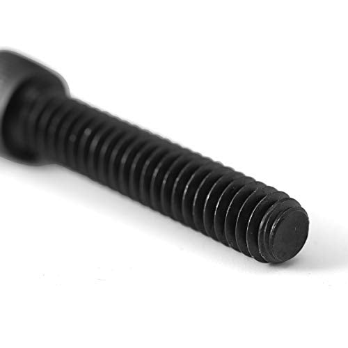 Socket Head Cap Screw, 1/4-20 x 1/2", Alloy Steel, Black Oxide, Hex Socket Coarse Thread, 1/4 inch Hexagonal Allen Bolt, Length: 1/2 inch, Full Thread (Quantity: 20) - size: 1/2