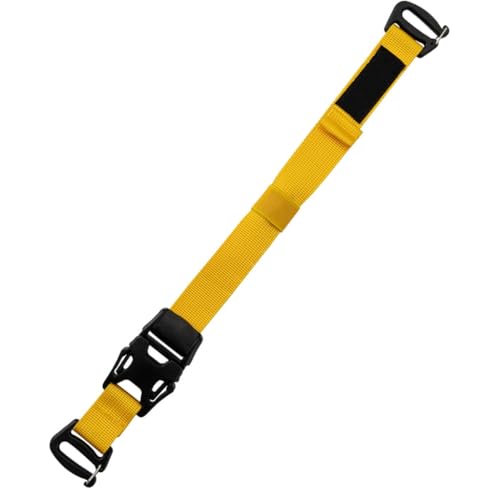 Quickly Detaches Lashing Strap Durability Outdoor Gears Attachments for Backpacks Expansion - color: Yellow