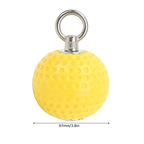 Pull Up Ball Grips, Anti Slip Climbing Pull Up Balls for Forearm Grip Strength Training, PU and Steel Hand Grip Exerciser with Carrying Bag for Gym Rock Climbing Athletes - size: 97mm model