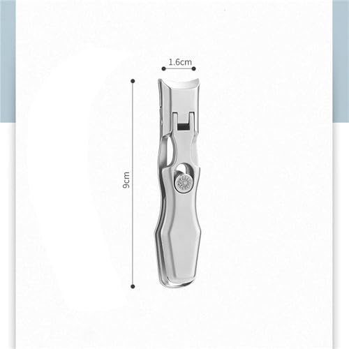 Nail Clippers, Stainless Steel Nail Clippers, Portable for Thick Nails - color: 2color