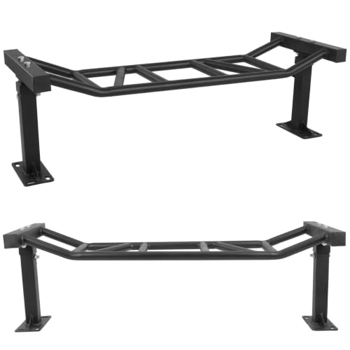 Generic 47 Inch Ceiling Mount Pull Up Bar Adjustable Height&Supports To 600 Lbs Heavy Duty Multi-Grip Chin Up Bar for Garage/Home Gym and Strength Training
