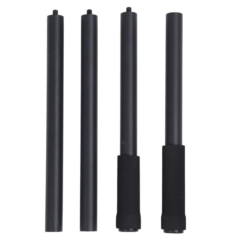Yoga Stick Adjustable Stretching Mobility Exercise Stick Sturdy Steel Multi Functional Fitness Equipment for Yoga Enthusiasts Physical Therapy High Grade Steel 4PCS