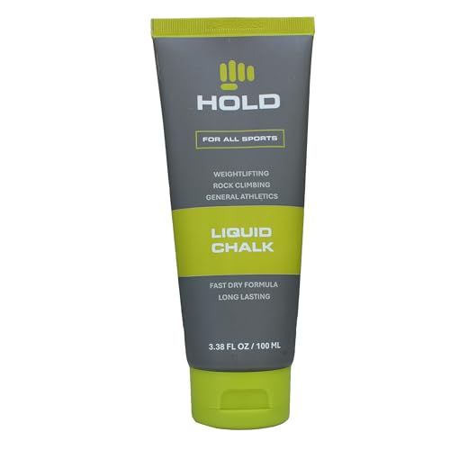 HOLD Liquid Sports Chalk for Climbing, Weightlifting, Gymnastics & Powerlifting – No Additives, Non-Toxic, Sweat-Resistant, Strong Grip Performance - style: Citrus scented