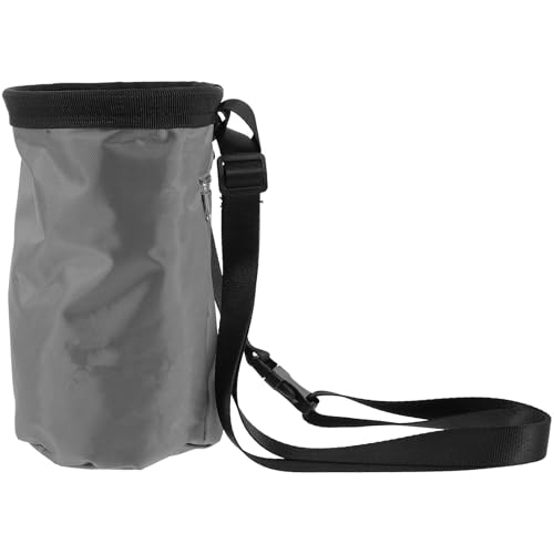 VICASKY Anti-Slip with Oxford, Fabric Outdoor Fleece for Wear-Resistant Chalk Bag Powder Storage Bag with D-Ring Rock Climbing Bouldering for Camping and Climbing Enthusiasts