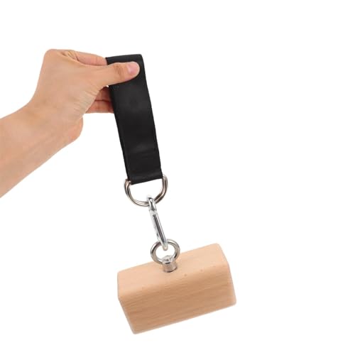 Wooden Pinch Block Gripper: Pinch Gripping Strength Trainer - Forearm Force Training Tool - Loadable Grip Strength Equipment for Home Gym
