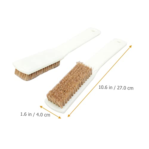 Cabilock 2pcs Bouldering Brush Boar Hair and Sturdy Handle for Cleaning Climbing Rocks Essential Tool for Outdoor Sports and Bouldering Enthusiasts