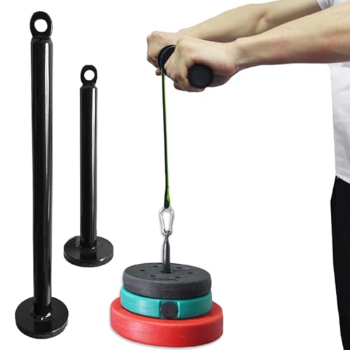 Equipment Dumbbell Barbell Rack Holder Weight Plate Loading Pin Dumbbell Rack, Weightlifting Holder Stand Fitness Loading Pin - color: Diameter 0.8 x 12.6 inches (20