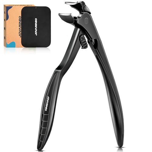 Toenail Clippers for Seniors, Angled Head Large Toe Nail Clippers for Thick Toenails, Wide Jaw Clippers, Heavy Duty Ergonomic Anti-Splash Cutter, Upgraded Long Handled Toenail Clippers - size: Angled Head
