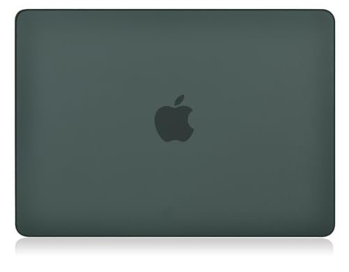 UESWILL Compatible with MacBook Pro 16 inch Case 2021-2026 Release M5 M4 M3 M2 M1 Pro Max chip Model: A3429 A3428 A3403 A3186 A2991 A2780 A2485, Matte Hard Shell Cover, Midnight Green - color: Midnight Green, size: MacBook Pro 16" (M1 M2 M3 M4 M5)