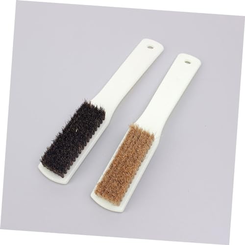 4pcs Climbing Rocks Brush with Thick Boar Hair Bristles and Ergonomic Handle for Chalk Cleaning Bouldering and Indoor Outdoor Use