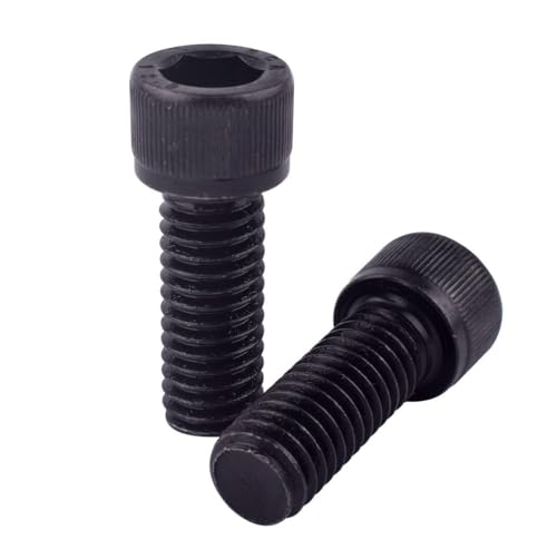 10Pcs 3/8-16 x 1-1/2" Socket Head Cap Screws Bolts, 12.9 Grade Alloy Steel Black Oxide Finish, Allen Hex Drive, UNC Coarse Full Thread - size: 3/8-16 x 1-1/2" (10PCS)