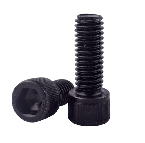 10Pcs 5/16-18 x 1-1/2" Socket Head Cap Screws Bolts, 12.9 Grade Alloy Steel Black Oxide Finish, Allen Hex Drive, UNC Coarse Full Thread - size: 5/16-18 x 1-1/2" (10PCS)