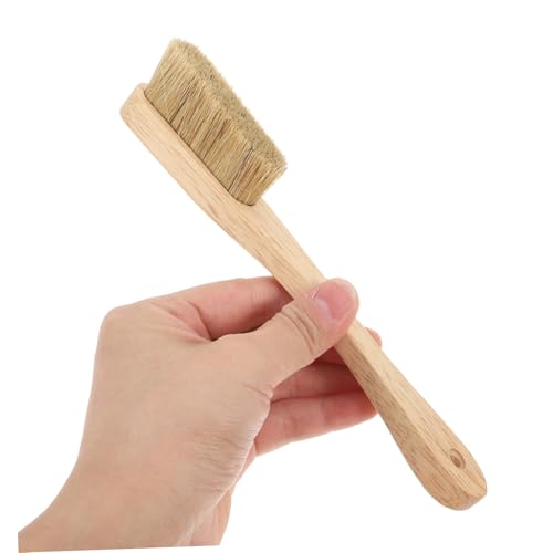 Climbing Brush Chalk Shoe Polish Applicator Brush Wire Grill Brush Sponge Shoe Polish Dauber Outdoor Gears Climbing Equipment Mountain Bike Gloves Wall Climbing Scrubber Brush Wood