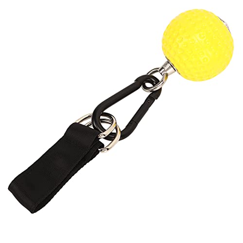 1Pair Climbing Training Power Grip Ball with Staps, Easy Install Pull Up Fitness Equipment, Anti Slip PU Material, for Indoor Outdoor Horizontal Bar Training, Increase Forearm Grip