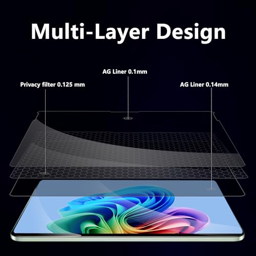 Megoo Privacy Screen Protector for Surface Go 4/3/2/1 10.5 Inch, Anti-Spy, Anti-Glare, Blue Light & UV Blocking, Magnetic Nano Technology, Removable Design - size: Go 4/3/2/1 10.5"