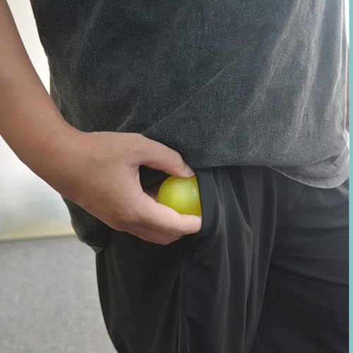 Stress Balls Squeeze Balls for Hand Strengthening Devices with Different Resistance Levels for Finger Forearm Wrist Exercise Relaxation and Pain Relief - color: Round Red Blue Green 25-30-35