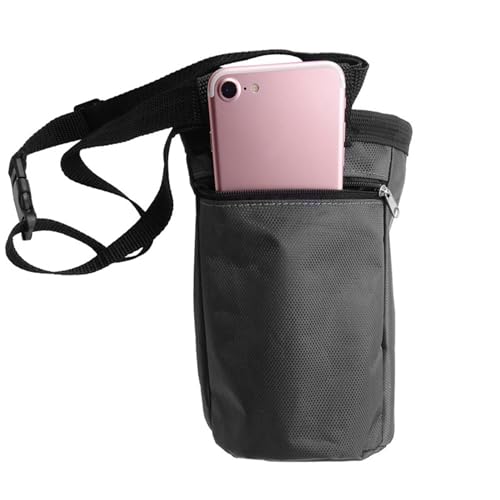 Rock Climbing Chalk Bag | Drawstring Rock Bucket Bag - High Capacity, Leakproof Magnesia Sack with Adjustable Carabiner, Rock Climbing Gear Equipment for Weight-Lifting