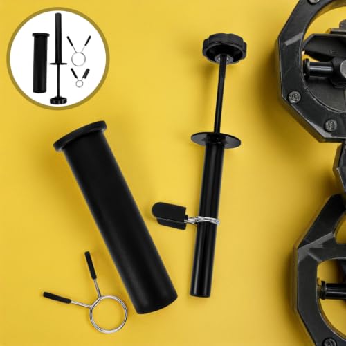 Fitness Equipment Weight Loading Pin with Carbon Steel Construction and Enhanced Stability for Barbell Adapter Sleeve, Compatible with Weight Plates in Professional Settings