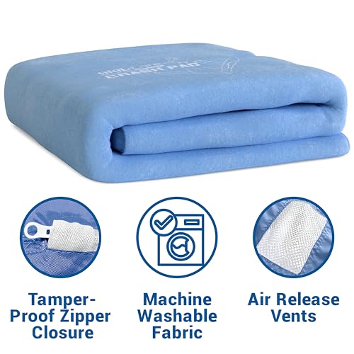 Skil-Care Crash Pad Cover Replacement, Nylon and Cozy Cloth, Machine Wash | Indoor & Outdoor Durable Cover Only (No Foam), Soft Landing, Crashpad for Kids Sensory Mat, For Active Play, Machine Washable - size: 6' x 6' Cover