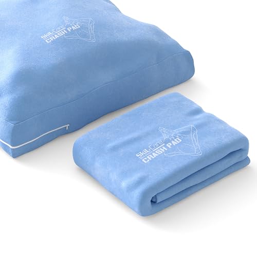 Skil-Care Crash Pad Cover Replacement, Nylon and Cozy Cloth, Machine Wash | Indoor & Outdoor Durable Cover Only (No Foam), Soft Landing, Crashpad for Kids Sensory Mat, For Active Play, Machine Washable - size: 5' x 5' Cover